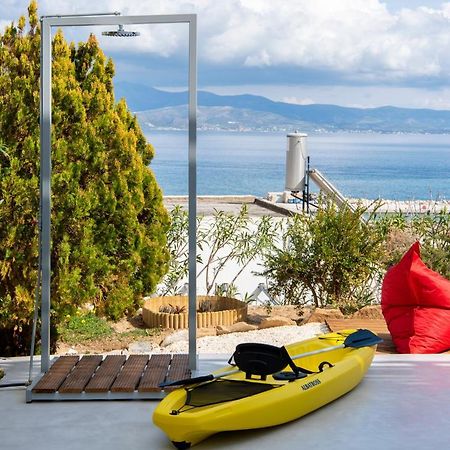 Splash With Amazing Sea Views In Piso Livadi Exterior photo