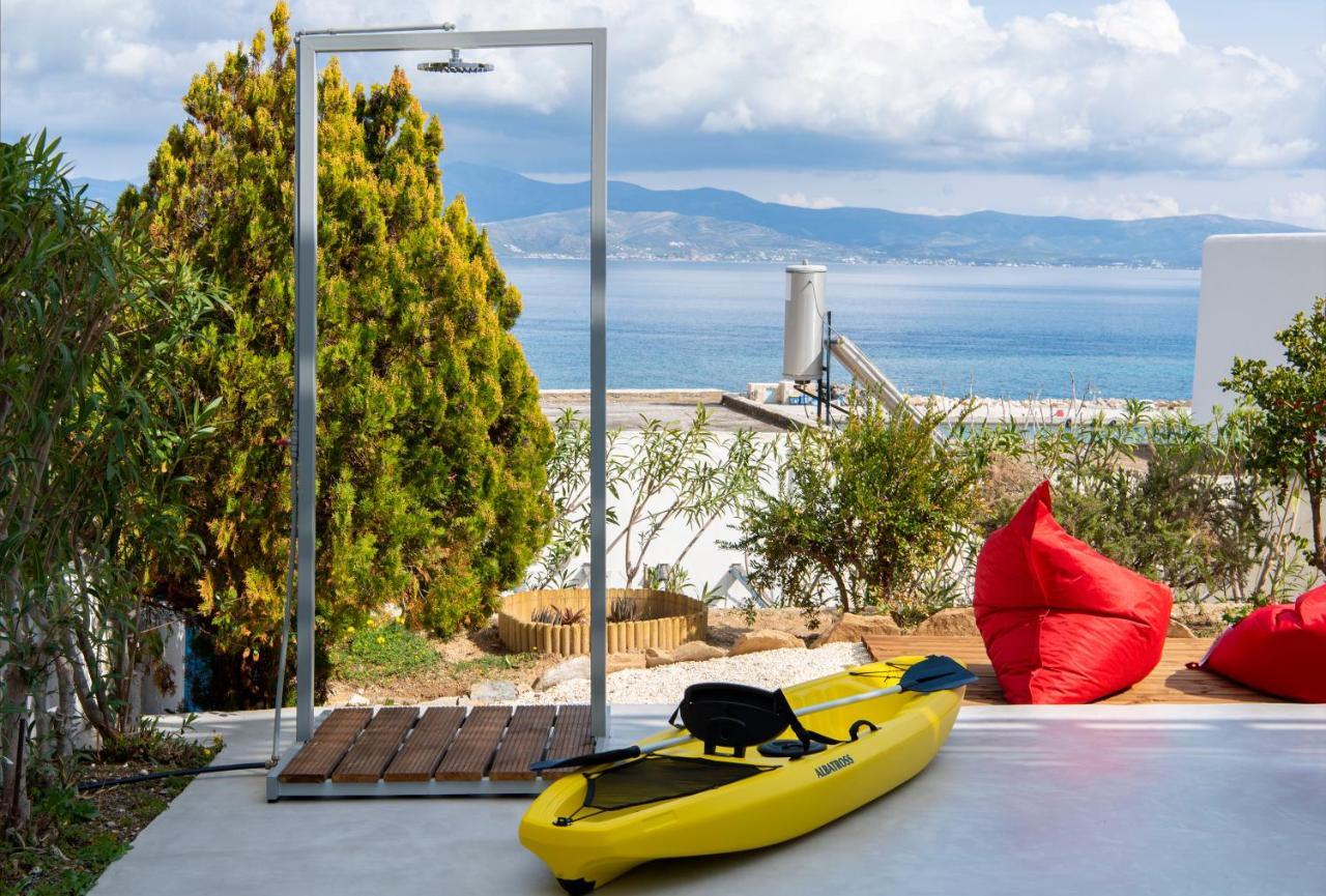 Splash With Amazing Sea Views In Piso Livadi Exterior photo