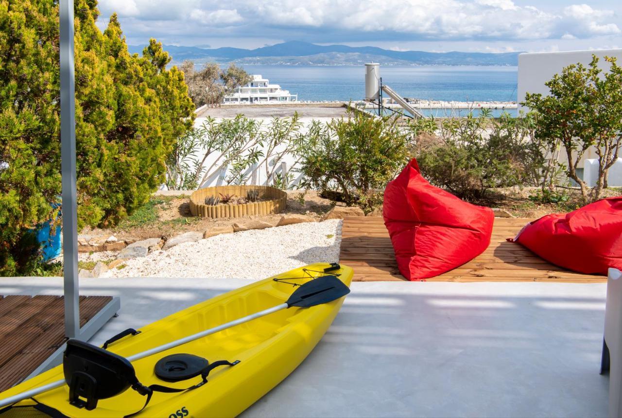 Splash With Amazing Sea Views In Piso Livadi Exterior photo