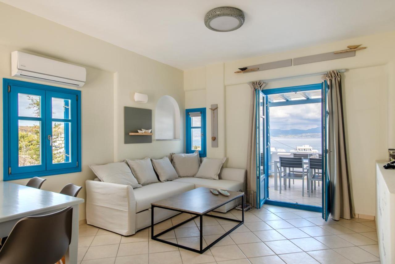 Splash With Amazing Sea Views In Piso Livadi Exterior photo